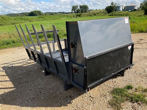 skid steer bale grinder|used round bale processors.